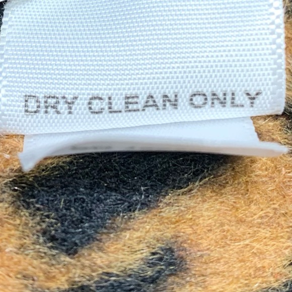 Marley Lilly~NWT~Women's Open Front Wool Blend Leopard/Animal Print Vest~Sz L/XL - Picture 11 of 11